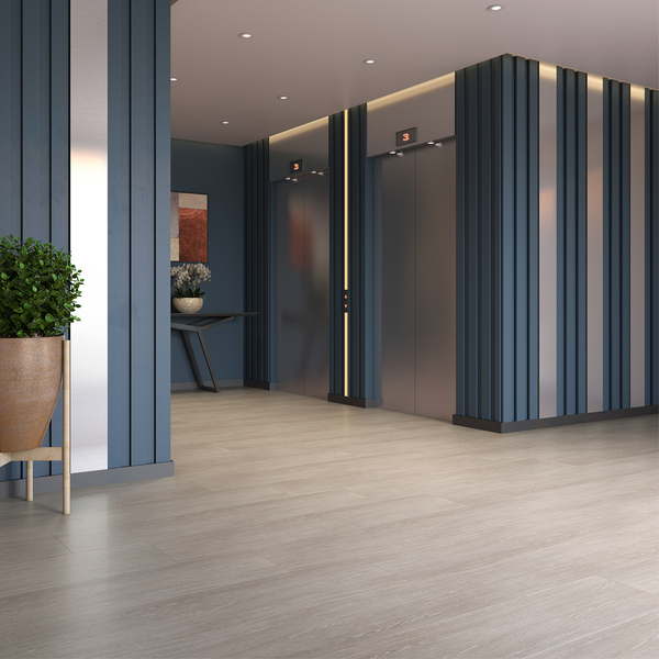 Piso Laminado Click New Elegance Sbiancato 136x29cm m²