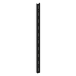 Trilho Simples Encaixe Preto 50cm Brasforma