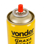 Graxa Spray Natural Base Lítio 200g 200ml Vonder