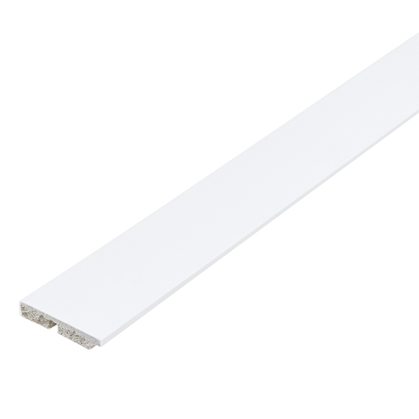 Rodapé de Poliestireno 451 Branco 240x7cm Santa Luzia