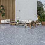 Piso Granito Cinza PO 57x57 m2 Extrata Stones