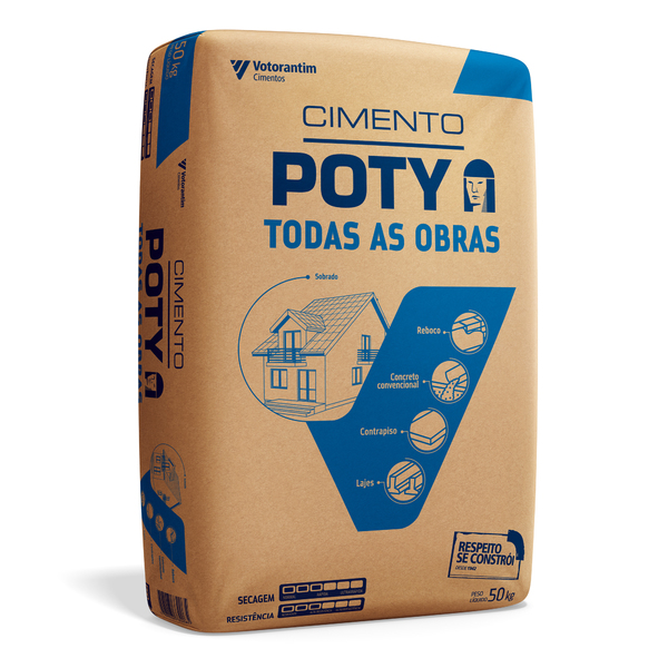 Cimento Poty Todas as Obras 50kg Votoran