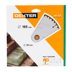 Disco de Corte Para Madeira 7.1/4" (185mm) 48D Dexter