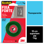 Fita Dupla Face Scotch Fixa Forte Transp. 24mmx2m