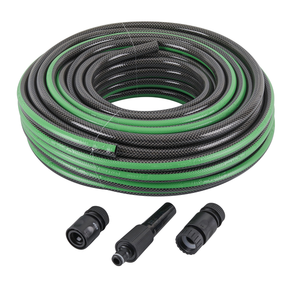 Mangueira para Jardim Verde PVC GeoConfort 30m Preto