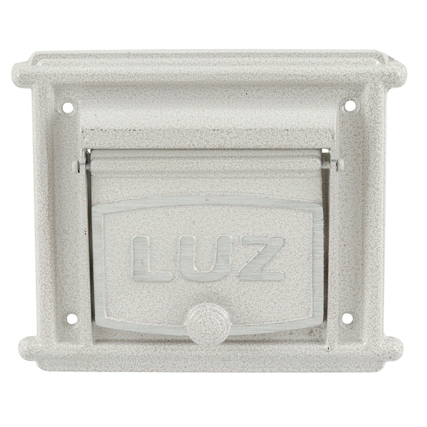 Visor de Luz Branco 20x20cm Prates & Barbosa