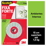 Fita Dupla Face Scotch Fixa Forte Espuma 24mmx1,5m