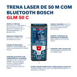 Trena Laser 50m GLM 50C Bosch