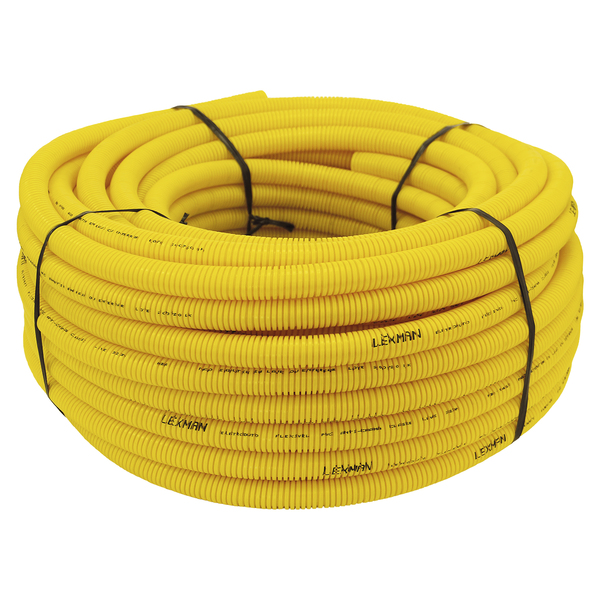 Eletroduto Corrugado 1 ''  10Metros Amarelo <em class="search-results-highlight">Lexman</em>