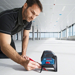 Nível a Laser Bosch Vermelho 15m GCL 2-15