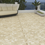 Piso Cerâmico Decorado Acetinado 60,5x60,5 São Jose Beige