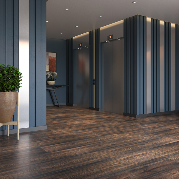 Piso Laminado Click New Elegance Canyon Black 136x29,2cm m²