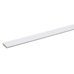 Rodapé de Poliestireno 456 Branco 240x7cm Santa Luzia