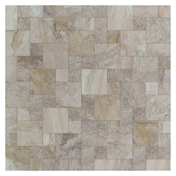 Piso Cerâmico Decorado Acetinado 60,5x60,5 São Jose Beige