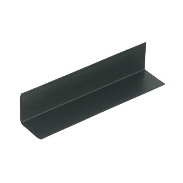 Perfil Abas Iguais L PVC 2m x 15mm Preto Tecnoperfil