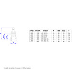 Base Registro de Gaveta 25mm ou 3/4" Deca