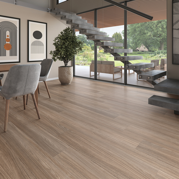 Piso Laminado Click Evidence Italian Noce 136x21,7cm m²