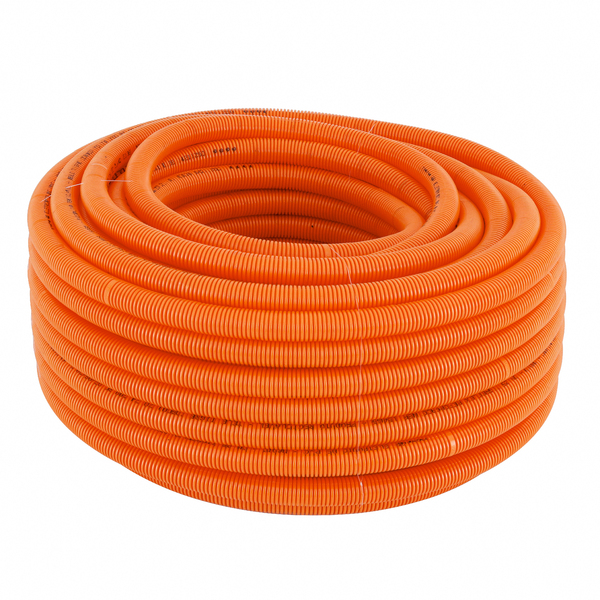 Eletroduto Corrugado 3/4" 50Metros Laranja Tigre