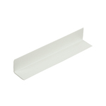 Perfil Cantoneira L PVC 1m x 25mm Branco Tecnoperfil