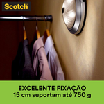 Fita Dupla Face Scotch Fixa Forte Espuma 12mmx1,5m