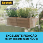 Fita Dupla Face Scotch Fixa Forte Transp. 12mmx2m