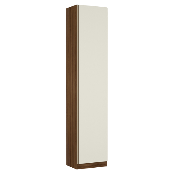 Roupeiro 1 Porta 236x50,3x37,5cm Madeira Argila Prime Luciane